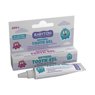Babyton Natuurlijke Tandgel - 15 Gram Babyton Natuurlijke Tandgel - 15 Gram