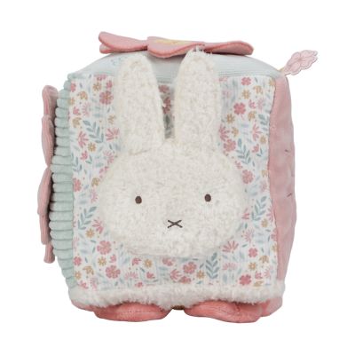 Nijntje X Little Dutch Lucky Soft Activiteitenkubus - Blossom Nijntje X Little Dutch Lucky Soft Activiteitenkubus - Blossom