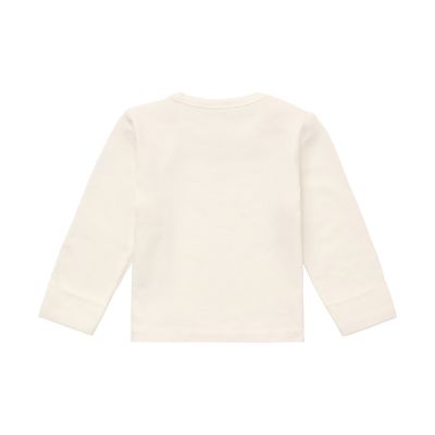 Noppies Neisse Shirt Met Lange Mouwen - Maat 50 - Egret Noppies Neisse Shirt Met Lange Mouwen - Maat 50 - Egret
