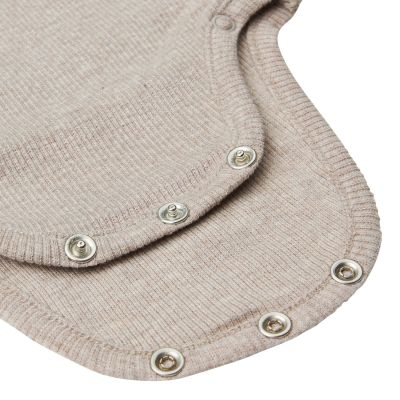 Noppies Romper Rib Nino Taupe Melange 44