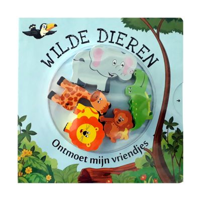 Mondikaarten Boekje - Ontmoet mijn vriendjes - Wilde dieren