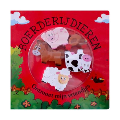 Mondikaarten Boekje - Ontmoet Mijn Vriendjes - Boerderijdieren