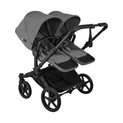 Bugaboo Donkey 6 Renew Twin Essentiële Bundel Tweelingwagen - Moon Grey Bugaboo Donkey 6 Renew Twin Essentiële Bundel Tweelingwagen - Moon Grey