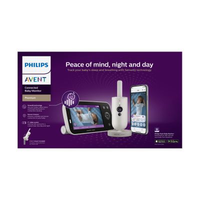 Philips Avent Babyfoon - Premium Connected Video Monitor Offline - SCD971/26