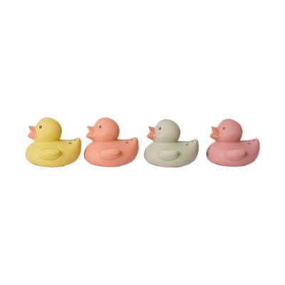 Speelgoedtopdeals Badeendjes 4-Delig - Bioplastic