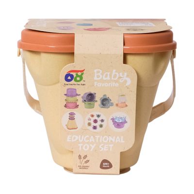 Baby Favorite Badspeelgoedset Activiteitenemmer 17-Delig - Bioplastic 