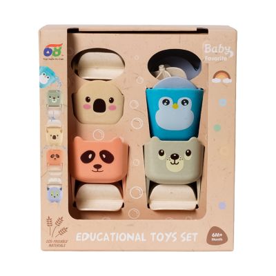 Baby Favorite Badspeelgoed Dieren 5-Delig - Bioplastic