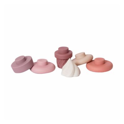 Speelgoedtopdeals Stapeltoren Ijs  - Bioplastic/Natuurrubber
