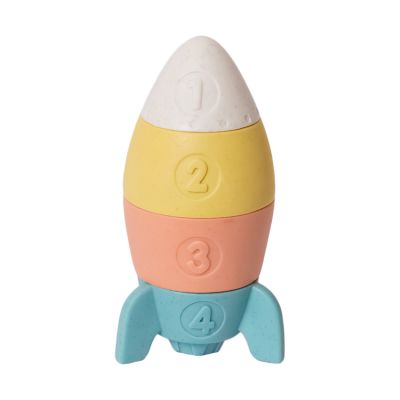 Baby Favorite Stapeltoren Raket - Bioplastic/Natuurrubber Baby Favorite Stapeltoren Raket - Bioplastic/Natuurrubber