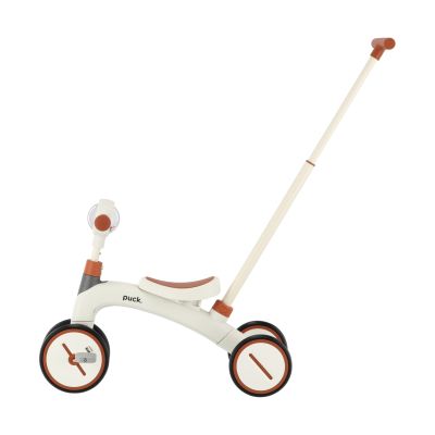 Puck 3-In-1 Driewieler - Wit/Bruin Puck 3-In-1 Driewieler - Wit/Bruin
