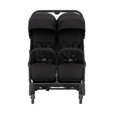 Puck Tweelingbuggy Compact - Nicky - Zwart Puck Tweelingbuggy Compact - Nicky - Zwart