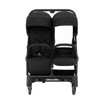 Puck Tweelingbuggy Compact - Nicky - Zwart Puck Tweelingbuggy Compact - Nicky - Zwart