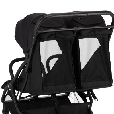 Puck Tweelingbuggy Compact - Nicky - Zwart Puck Tweelingbuggy Compact - Nicky - Zwart