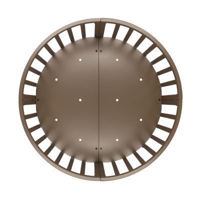Puck Ronde Box - Chestnut - Inclusief Matras