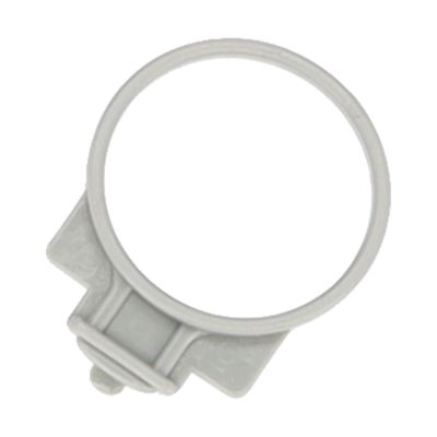 Puck Toilet Trainer Opvouwbaar - Wit/Grijs