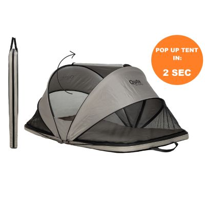 Qute Babytent - Travelcot Q-Camp Taupe / Desert Qute Babytent - Travelcot Q-Camp Taupe / Desert