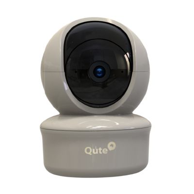 Qute Beeldbabyfoon Q-Connection Smart WIFI 2-IN-1 5HD - Zand - Limited Edition Qute Beeldbabyfoon Q-Connection Smart WIFI 2-IN-1 5HD - Zand - Limited Edition
