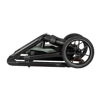 Qute Kinderwagen Q-Journey Taupe - Zwart Frame