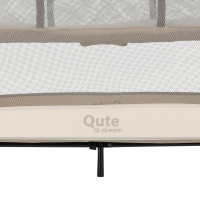 Qute Q-dream Campingbed easyfold ivory Qute Q-dream Campingbed easyfold ivory