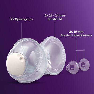 Philips Avent Hands-Free Dubbele Collection Cups Philips Avent Hands-Free Dubbele Collection Cups