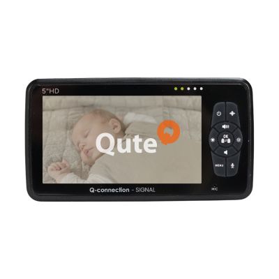 Qute Babyfoon Q-Connection Signal - Zwart Qute Babyfoon Q-Connection Signal - Zwart