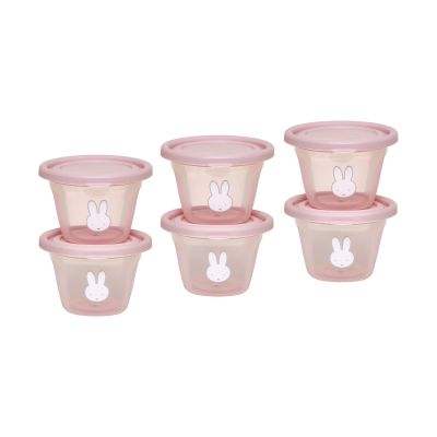 Nijntje Bewaarpotjes Set - 120 ml - 6 Stuks