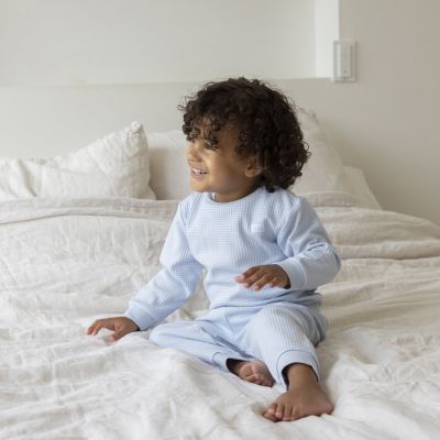 Feetje Wafelpyjama - Maat 74 - Babyblue Feetje Wafelpyjama - Maat 74 - Babyblue