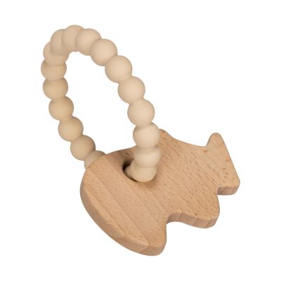 DAY Bijtring Neushoorn Ivory Cream