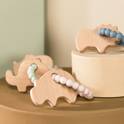 DAY Bijtring Neushoorn Ivory Cream