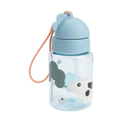 Done By Deer Tiny Farm Rietjesbeker - 280 ml - Blue Done By Deer Tiny Farm Rietjesbeker - 280 ml - Blue
