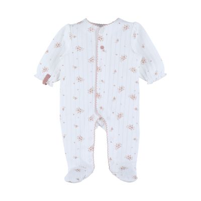 Noukie's Pyjama - Pointelle - Bloemetjes - 00 Mnd Noukie's Pyjama - Pointelle - Bloemetjes - 00 Mnd
