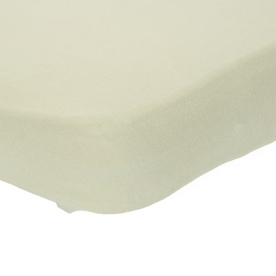 Little Dutch Hoeslaken Wieg Pure - 40 x 80 cm -  Sage