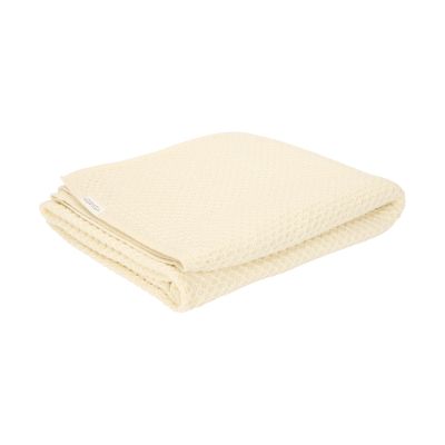 Little Dutch Wiegdeken Gebreid Pure - 70 x 100 cm - Soft White 
