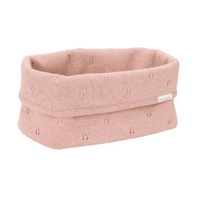 Little Dutch Pure Commodemandje Groot - 25 x 15 x 10 cm - Gebreid - Blossom