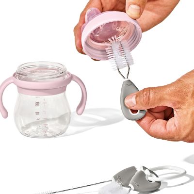 OXO Tot Borstelset voor Kolven & Rietjesbekers - Grey OXO Tot Borstelset voor Kolven & Rietjesbekers - Grey