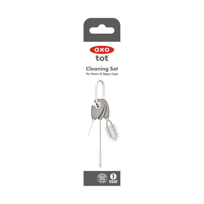 OXO Tot Borstelset voor Kolven & Rietjesbekers - Grey OXO Tot Borstelset voor Kolven & Rietjesbekers - Grey