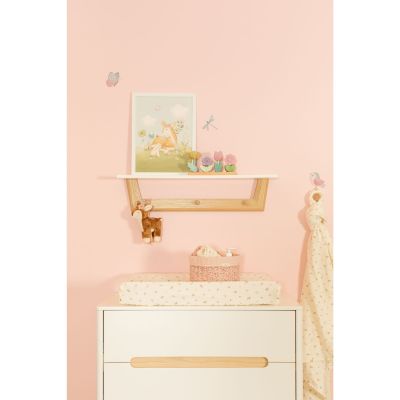 TWF Ledikant 70 x 140 Incl. Juniorzijde - Commode 3 Laden - Hanglegkast Larvik