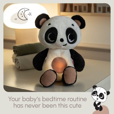 Tiny Love Snuggly Buddy Panda - Zwart / Wit Tiny Love Snuggly Buddy Panda - Zwart / Wit