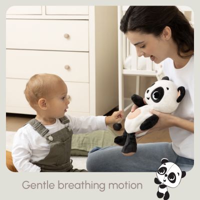 Tiny Love Snuggly Buddy Panda - Zwart / Wit Tiny Love Snuggly Buddy Panda - Zwart / Wit