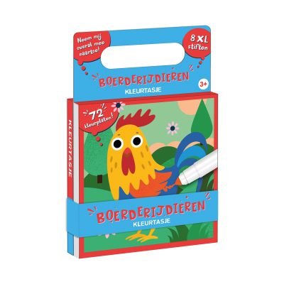 Imagebooks Kleurtasje - Boerderijdieren