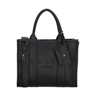 Charm London Laptoptas - Bond - Zwart Charm London Laptoptas - Bond - Zwart