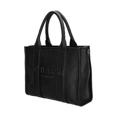 Charm London Laptoptas - Bond - Zwart Charm London Laptoptas - Bond - Zwart