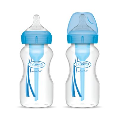 Dr. Brown&#039;s Options+ Anti-colic Brede Halsfles Duopack 270 ml