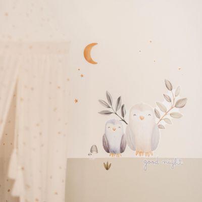 Little Dutch Forest Friends Muurstickers - 45 x 40 cm - Good Night