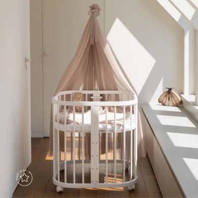 Waldin Tule Sluier - Beige Waldin Tule Sluier - Beige