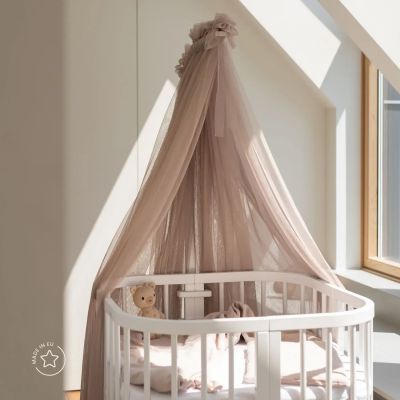 Waldin Tule Sluier - Beige Waldin Tule Sluier - Beige