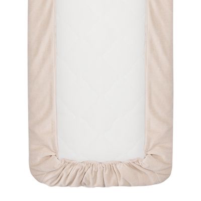 Witlof For Kids Wiegdeken Tuck-Inn Soft Sand Velvet Rib 40 x 80 cm Witlof For Kids Wiegdeken Tuck-Inn Soft Sand Velvet Rib 40 x 80 cm