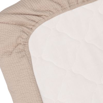 Witlof For Kids Wiegdeken Tuck-Inn Soft Sand Waves 40 x 80 cm Witlof For Kids Wiegdeken Tuck-Inn Soft Sand Waves 40 x 80 cm