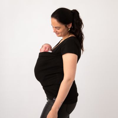 Womboo Buidelshirt Vrouw Zwart maat S
