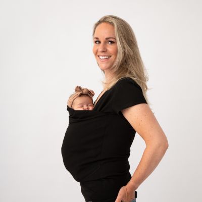 Womboo Buidelshirt Vrouw Zwart maat S
